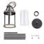 Luminaire suspendu cylindrique 1 lumière Denaisha