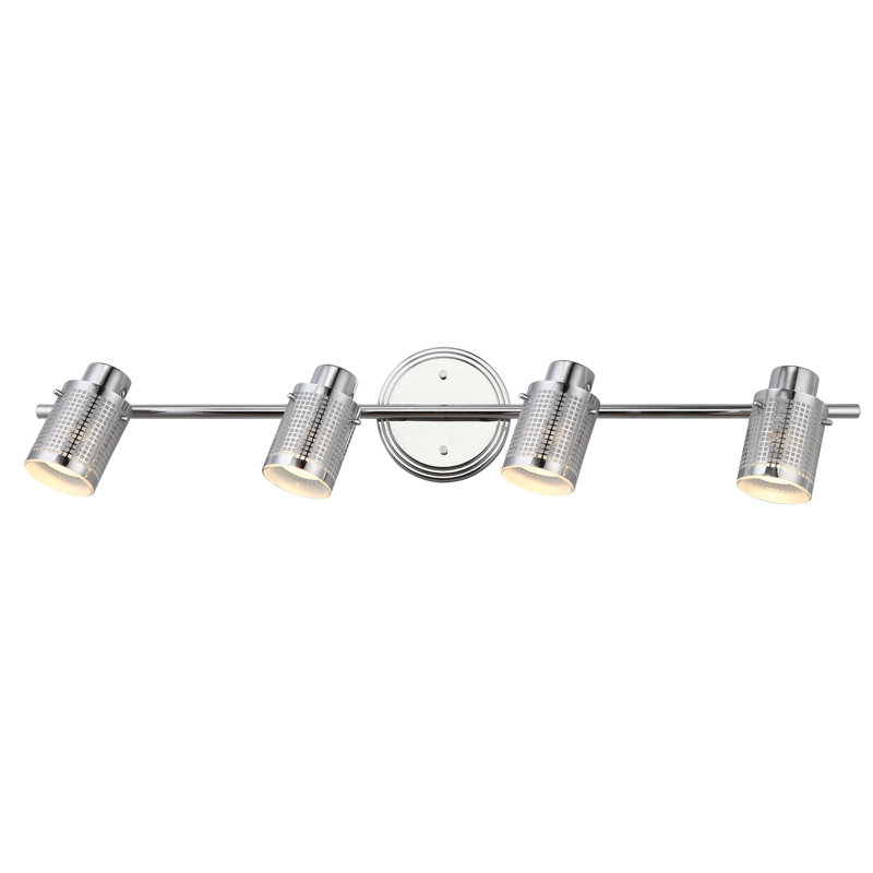 Ensemble de rail d'éclairage 4 lumières Keimaya