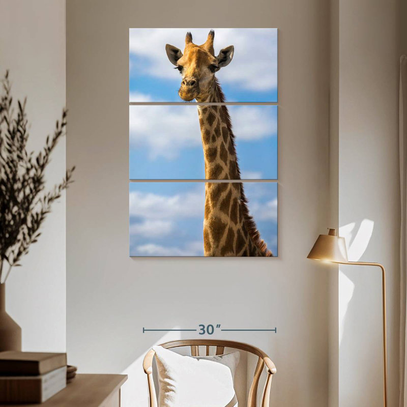 Brampt Pretty Giraffe, 65" H x 42" W