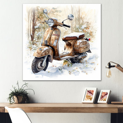" Scooter Charm In Winter II "