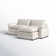 Avrilynn  85.4" Loveseats Sofa with Ottoman