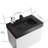 29.9'' Wall Mounted Single Bathroom Vanity with Sink-91160975