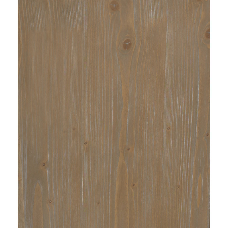 Sally 42'' Weathered Fir Bathroom Vanity with Marble Top