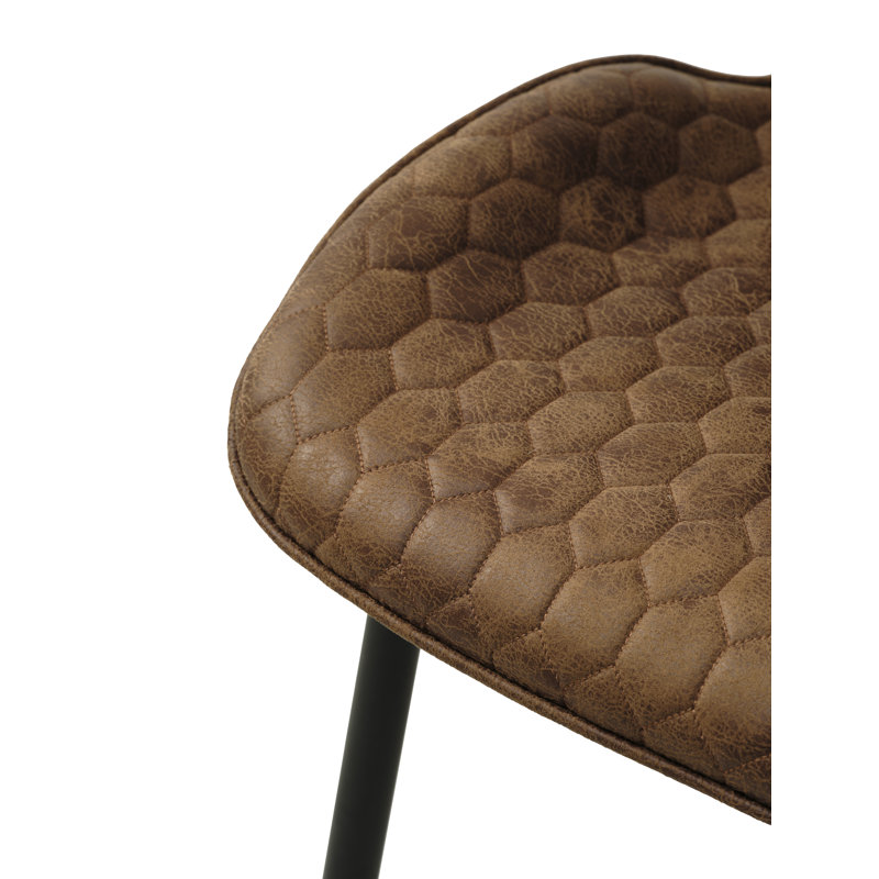 Chaise de salle à manger brun clair B879 Kenny-11 (2 chaises par boîte)