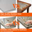 Table de travail commerciale en acier inoxydable avec tablette à ordures et crochets latéraux Table de préparation mobile à 2 niveaux pour la cuisine et le laboratoire
