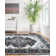 Tapis gris lavable à la machine Groner