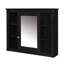 Meuble-lavabo de 36 po avec lavabo supérieur, armoire à miroir, armoire de rangement moderne avec 2 portes à fermeture douce et 2 tiroirs, meuble-lavabo simple-117021182
