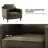 Barton 32" W Modern Soft Faux Leather Chair-2047115518