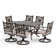Asfand Rectangular 6 - Person 63.6" Long Dining Set with Cushions
