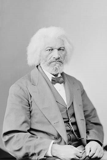 Frederick douglass, reproduction de photo, H 42 po x l 28 po x P 1,5 po