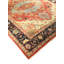 Oriental Area Rug in Rust