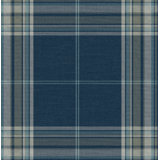 Westley Black Plaid Wallpaper