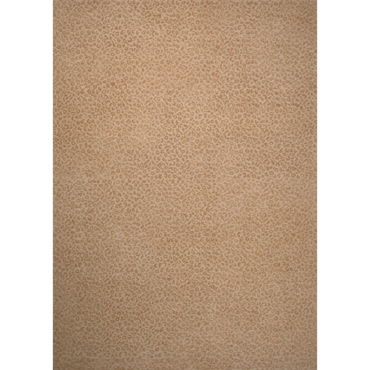 Leopardess Pecan Hand-Tufted Responsible Wool Rug
