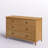 Antonios Solid Wood 52'' W 6 - Drawer Dresser