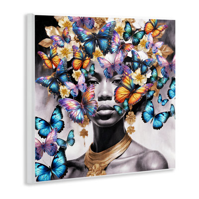 "Butterfly Flight", art mural, par Kim Allen