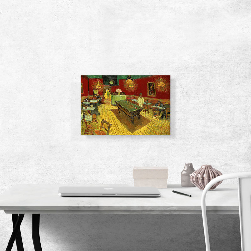 The Night Cafe 1888 - impression, H 12 po x l 18 po x 1,5 po