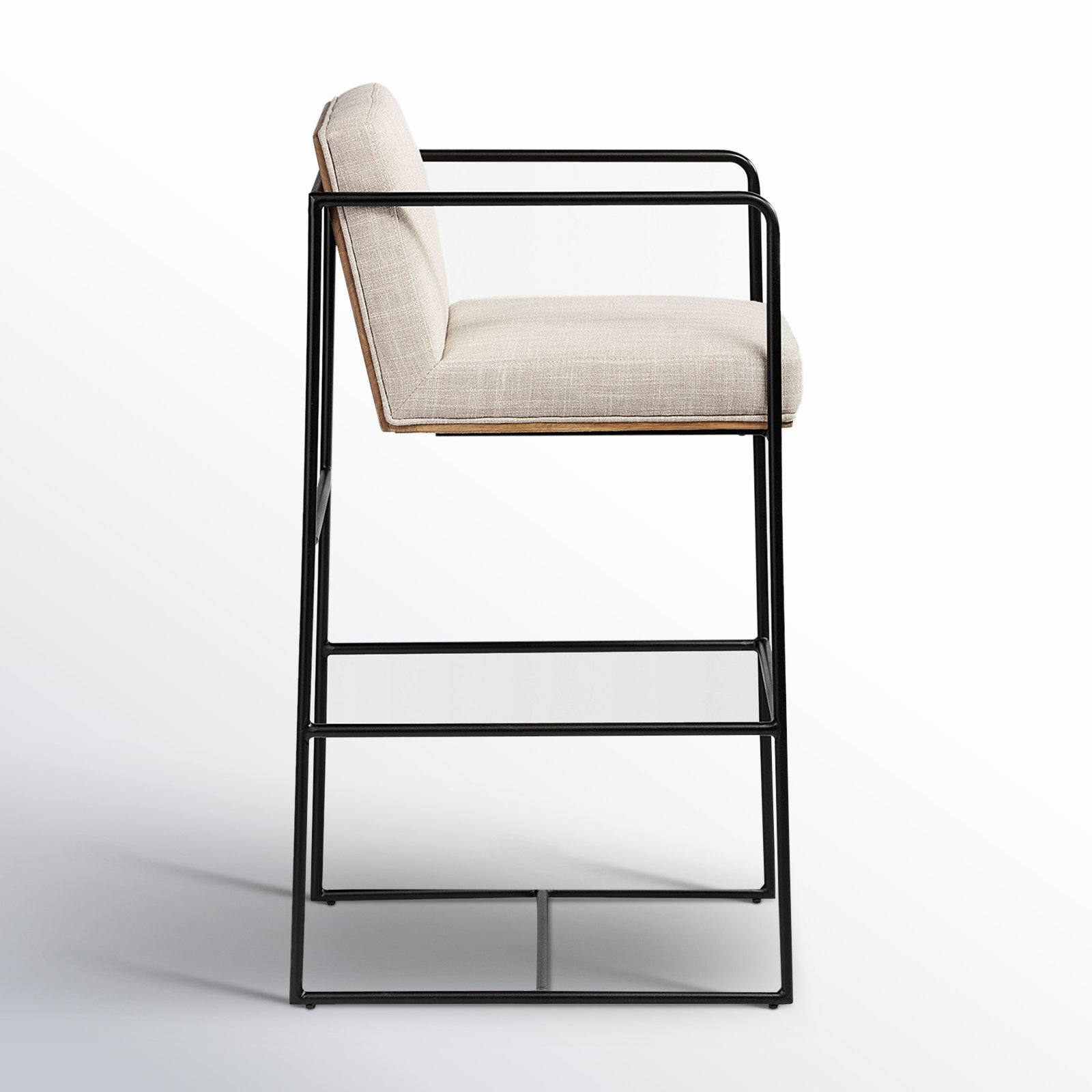 Sidney Bar and Counter Stool, Bar Stool (29.5” Seat Height)