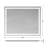 Lashaunte Rectangular Frameless 3 Color Adjustable Lighted Bathroom Vanity Mirror with Memory Function-1557512317-1557512318