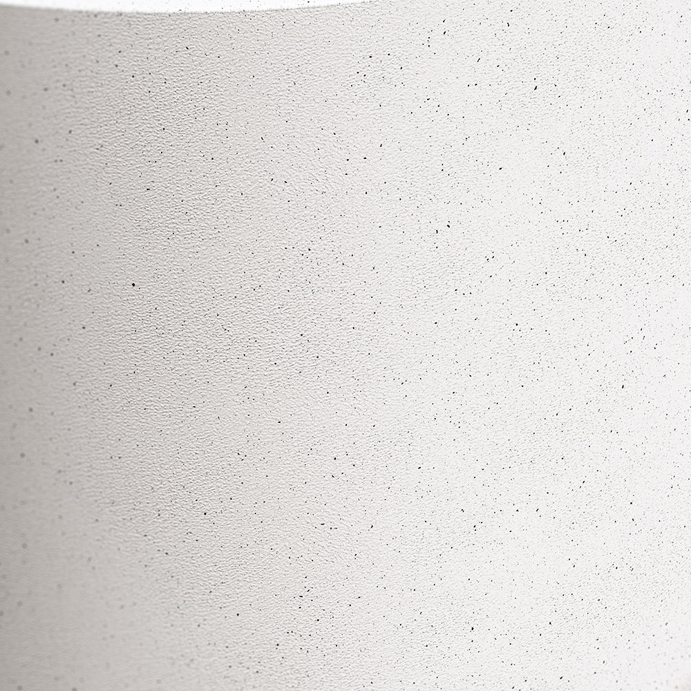 Mason Series 19" Pot Planter, 1, White, 15.25" H x 15" W x 15" D