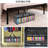 4 Pack Hat Storage Bag for Baseball Cap Organizer Clear Hat Case with Carrying Handles and Zippered-1198950393