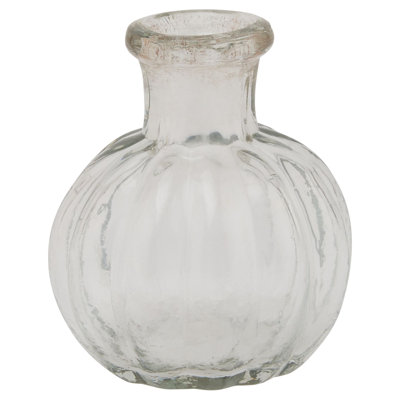 Costantina Clear Glass Table Vase