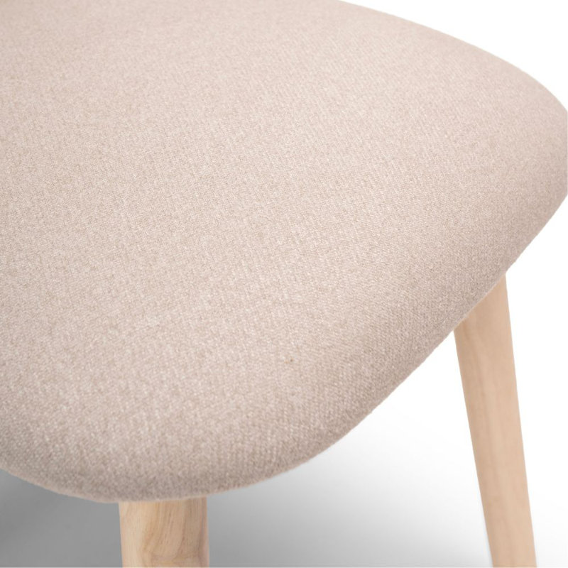 Aggarwal 48cm H Armchair, Whitewash, Fossil