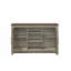 Console, buffet, buffet avec tablettes et portes d'armoire, table de couloir