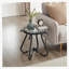 Table basse à plateau en verre Djene