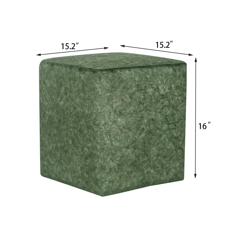Repose-pieds en tissu 15,2 ", Vert clair