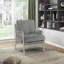 Ensemble de meubles en bois massif et tissu d'ameublement en chenille Modern Home Accent-1030264545