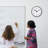 10 Inch Silent Continuous-Sweep Analog Wall Clock