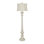 Resin Floor Lamp With Linen Shade
