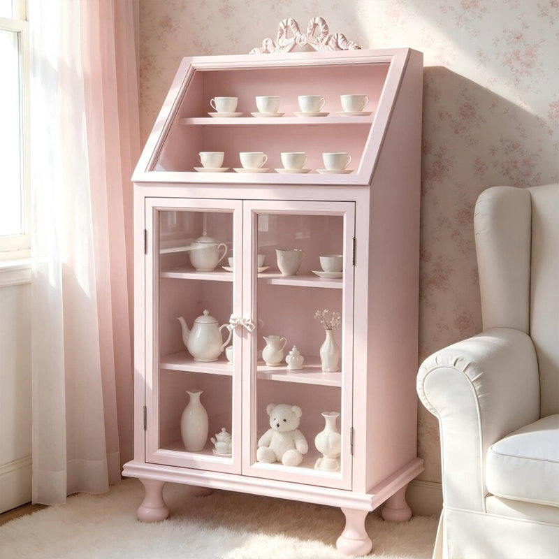 Solid Wood Accent Cabinet