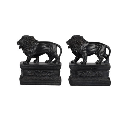 Serre-livres lion