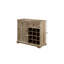 Farmhouse Liquor Cabinet Bar Cabinet With 2 Drawers