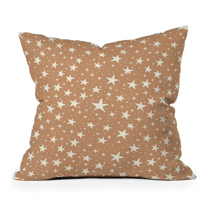  Polyester Indoor/Outdoor Throw Pillow, 18" x 18"