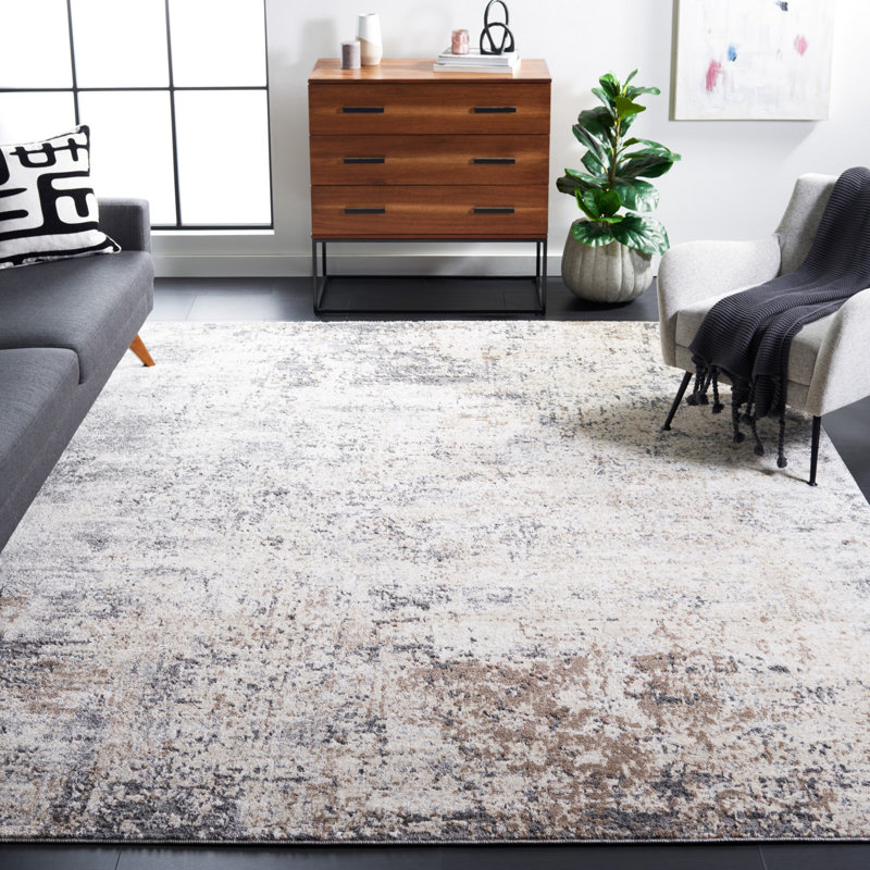 Arusha Performance Abstract Rug, Rectangle 8' x 10'