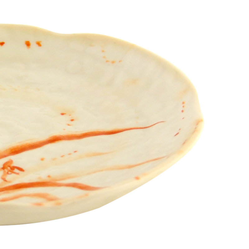 Assiette plate en mélamine de Lotus 10,5 po Orchid