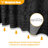 Jasielle Chevron Shower Curtain with Hooks Included-1023157598-1023157586