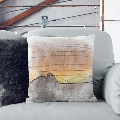 Abstract Square Cushion