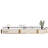 118'' White and Gold Faux Marble TV Stand with 5 Drawers for Living Room, Entertainment Center with Gold Base for Tvs up to 125 Inch-2074083861
