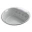 RiverBath® 66" x 66" Drop In Whirlpool Acrylic Bathtub with Light and Heater Included-2042729643