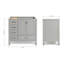 Base de meuble-lavabo simple Panchuri 36-77410682