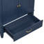 Ensemble de meuble-lavabo avec lavabo double, 2 armoires avec organisateurs de porte, 2 tiroirs,
