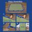 Ensemble de 4 grands écrans de jeu grand écran - Woodland