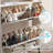 16 Pair Shoe Storage Cabinet Flip Doors Cabinet-225932317