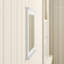 Solid Wood Square Wall Mirror