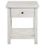 Ensemble de tables basses 2 pièces et 1 tiroir Castleton White-1822628137