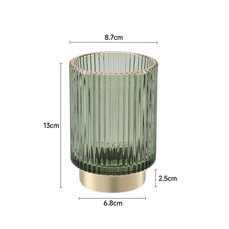 Thickened Ribbed Brush Holder