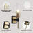 1-Light Dimmable Wall Sconce 